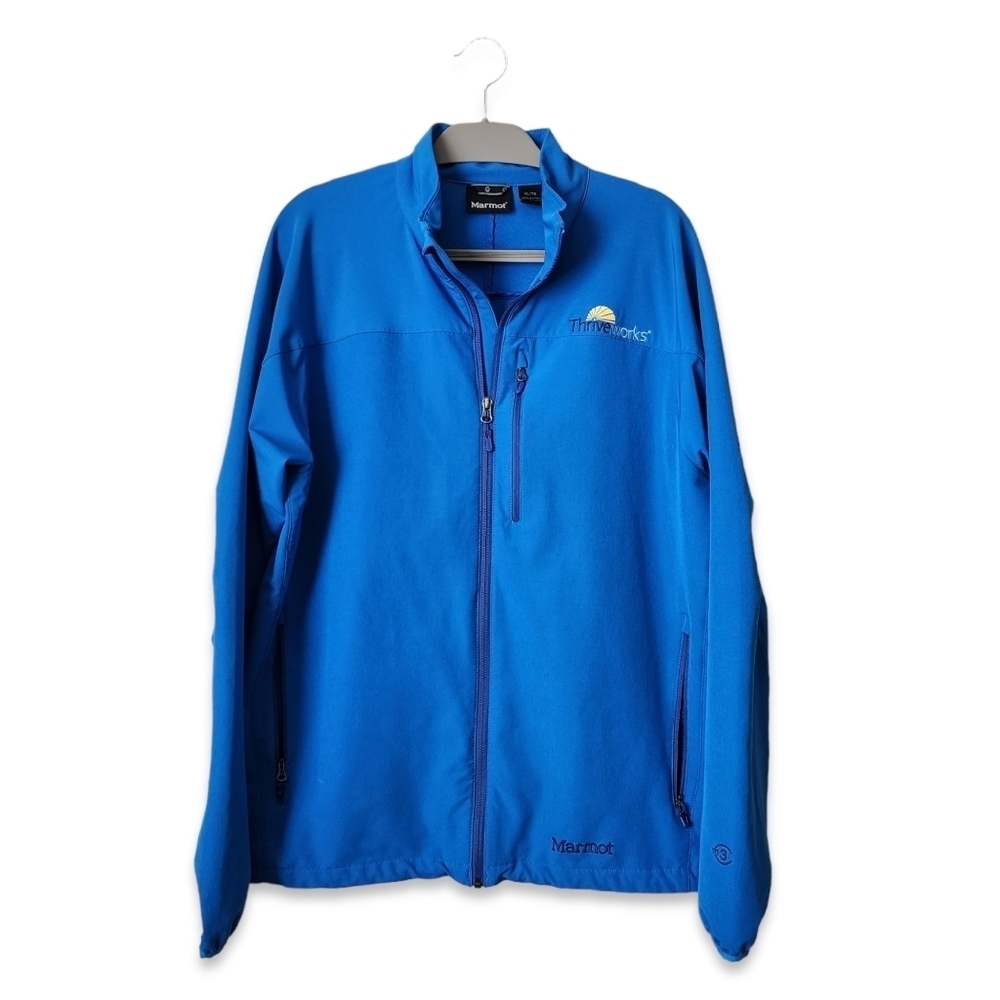 MARMOT Men's Tempo Softshell Jacket in  blue sapphire size‎ XL